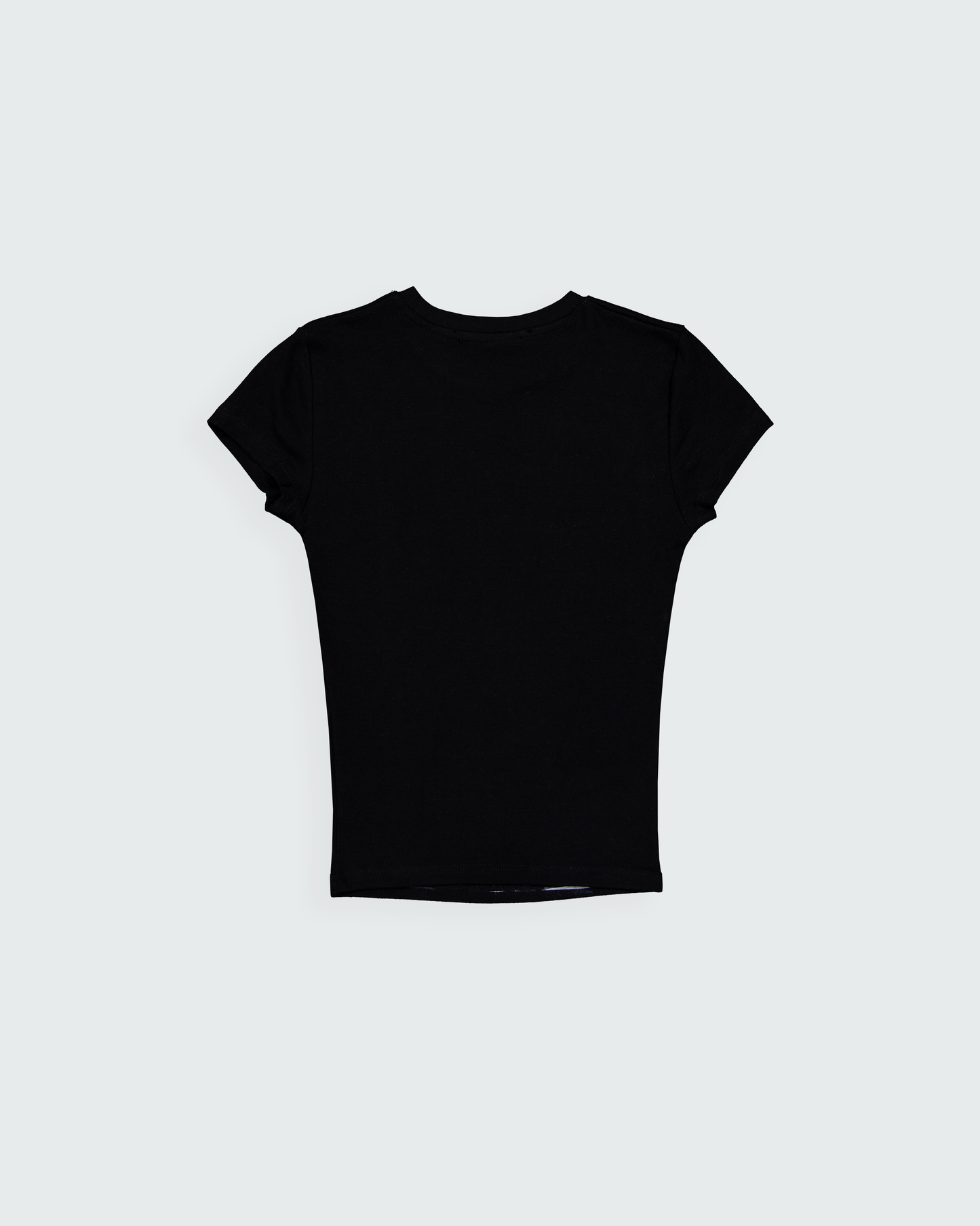 CRACKED BABY TEE_BLK