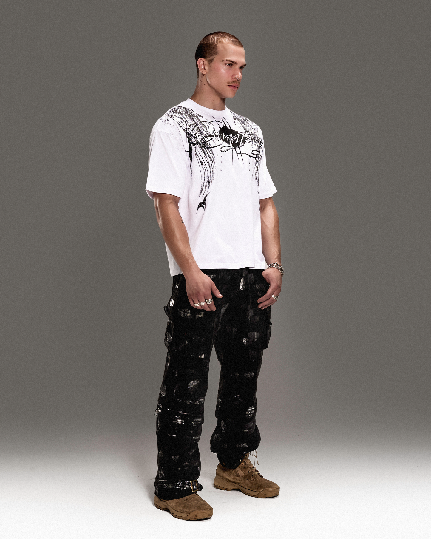 „DESIRE“ Strass-T-Shirt (W)