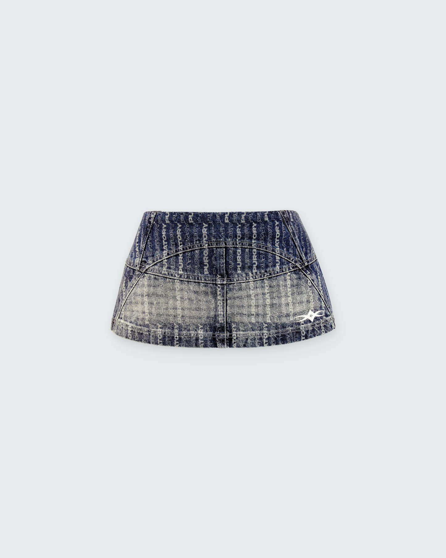 MATRIX TINY DENIM SKIRT