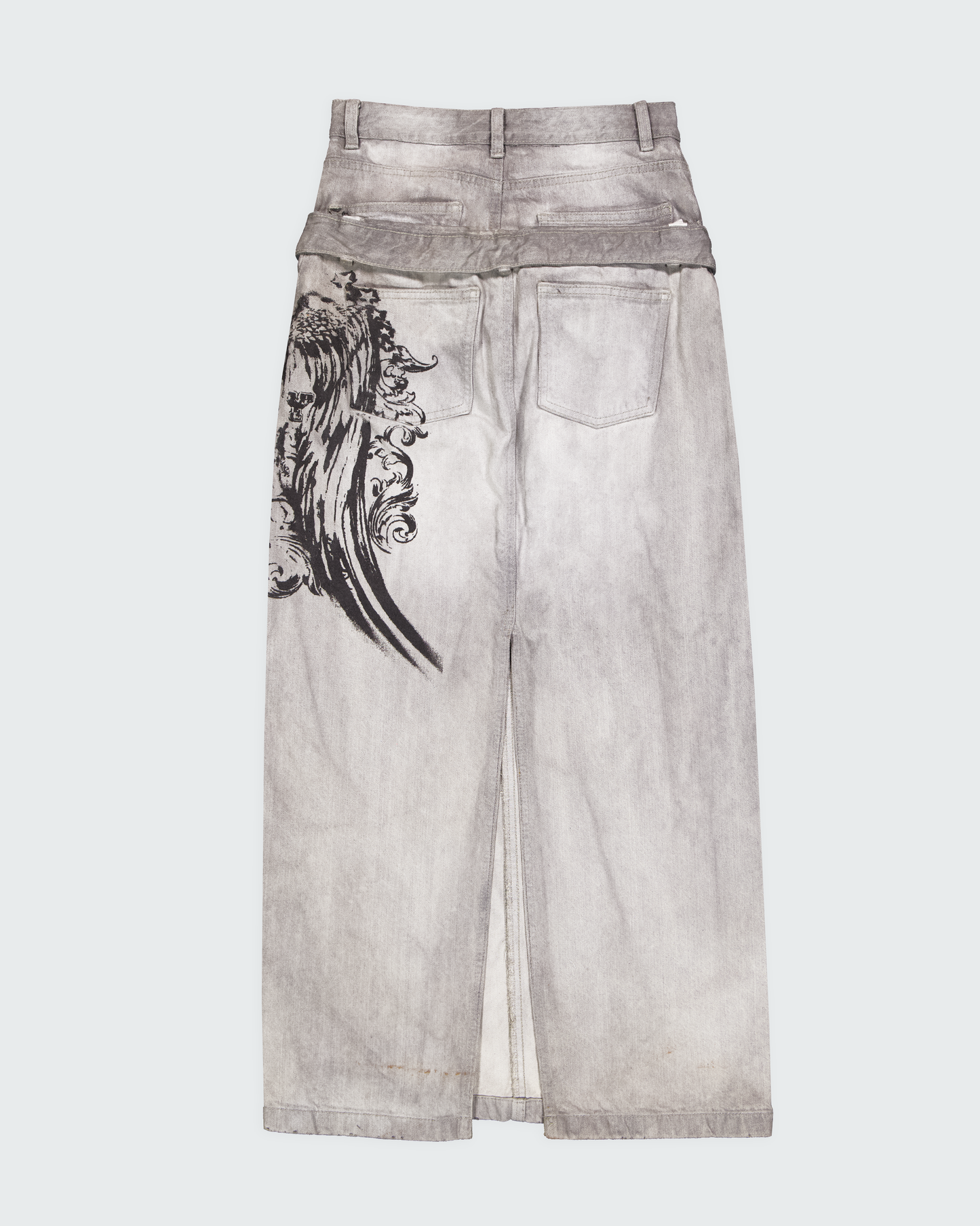 RECONSTRUCTION MAXI SKIRT
