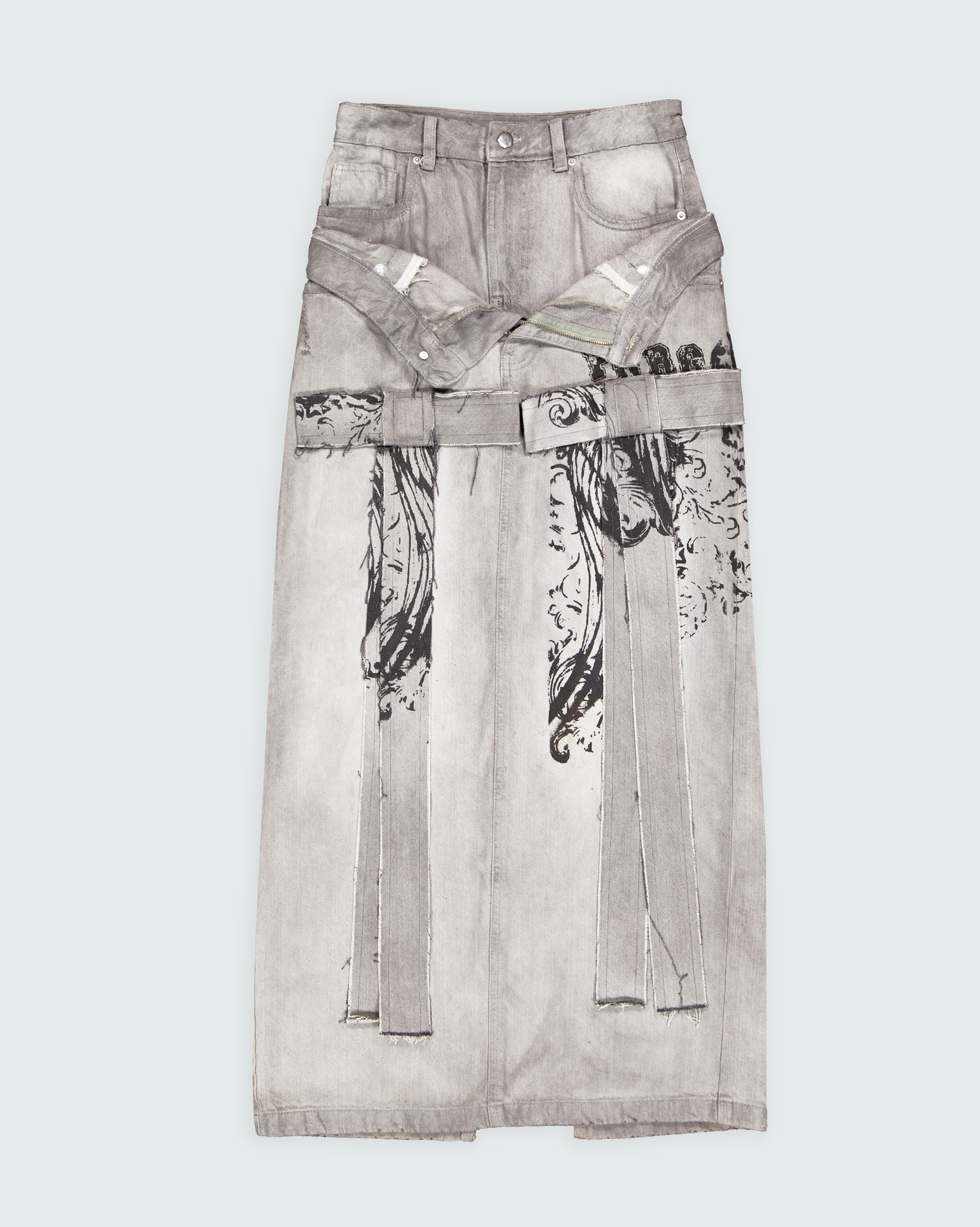 RECONSTRUCTION MAXI SKIRT